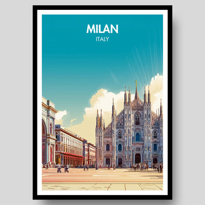 Milan Poster