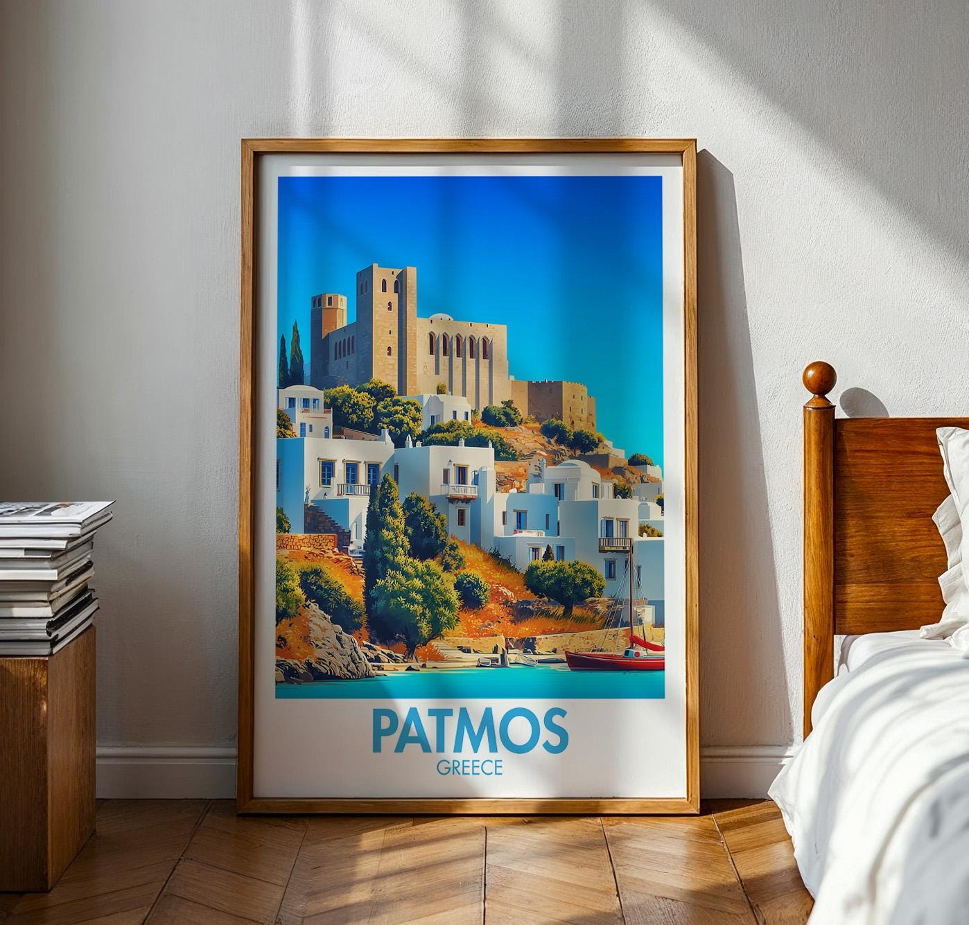 Patmos Island Poster