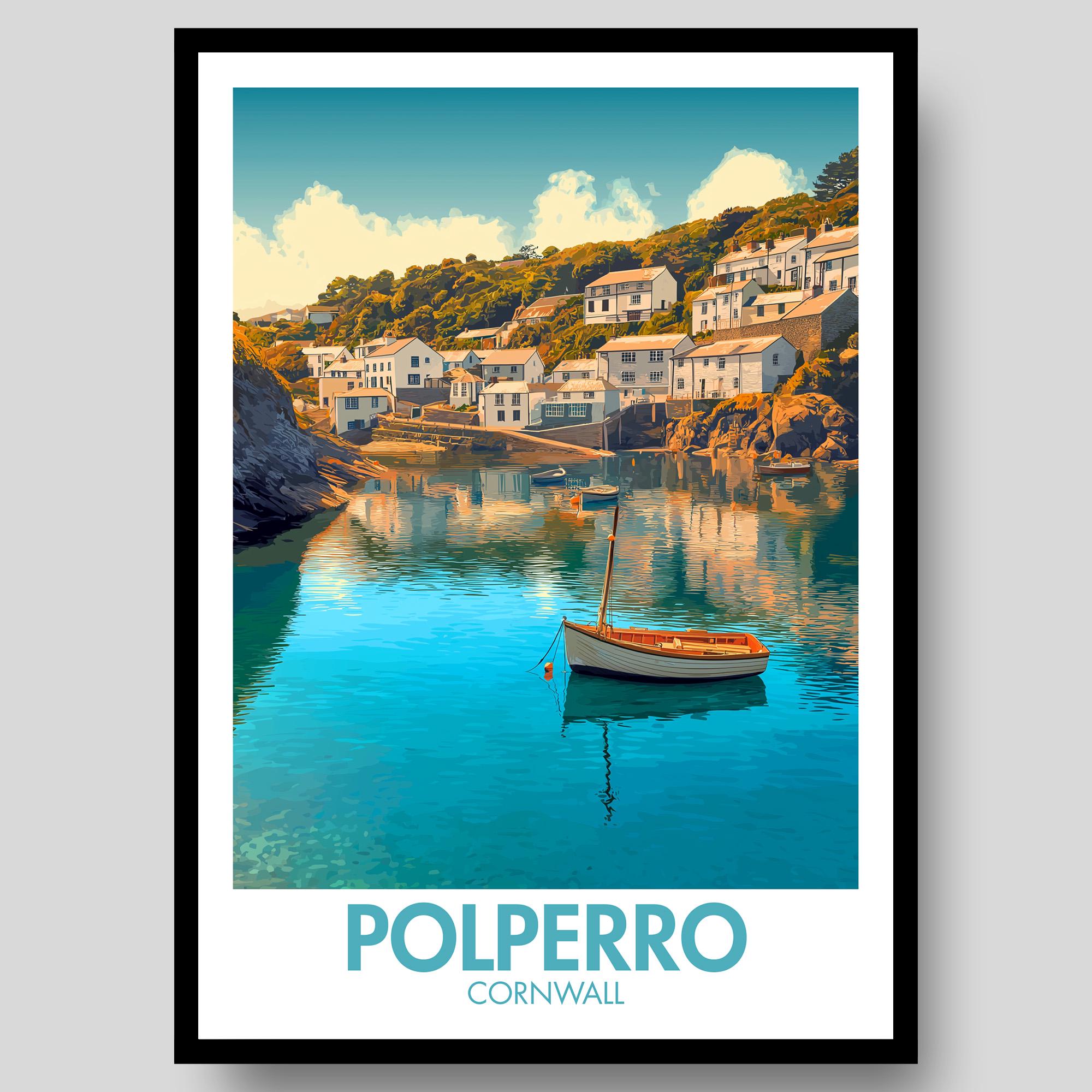 Polperro Poster