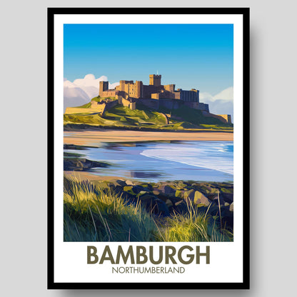 Bamburgh Poster