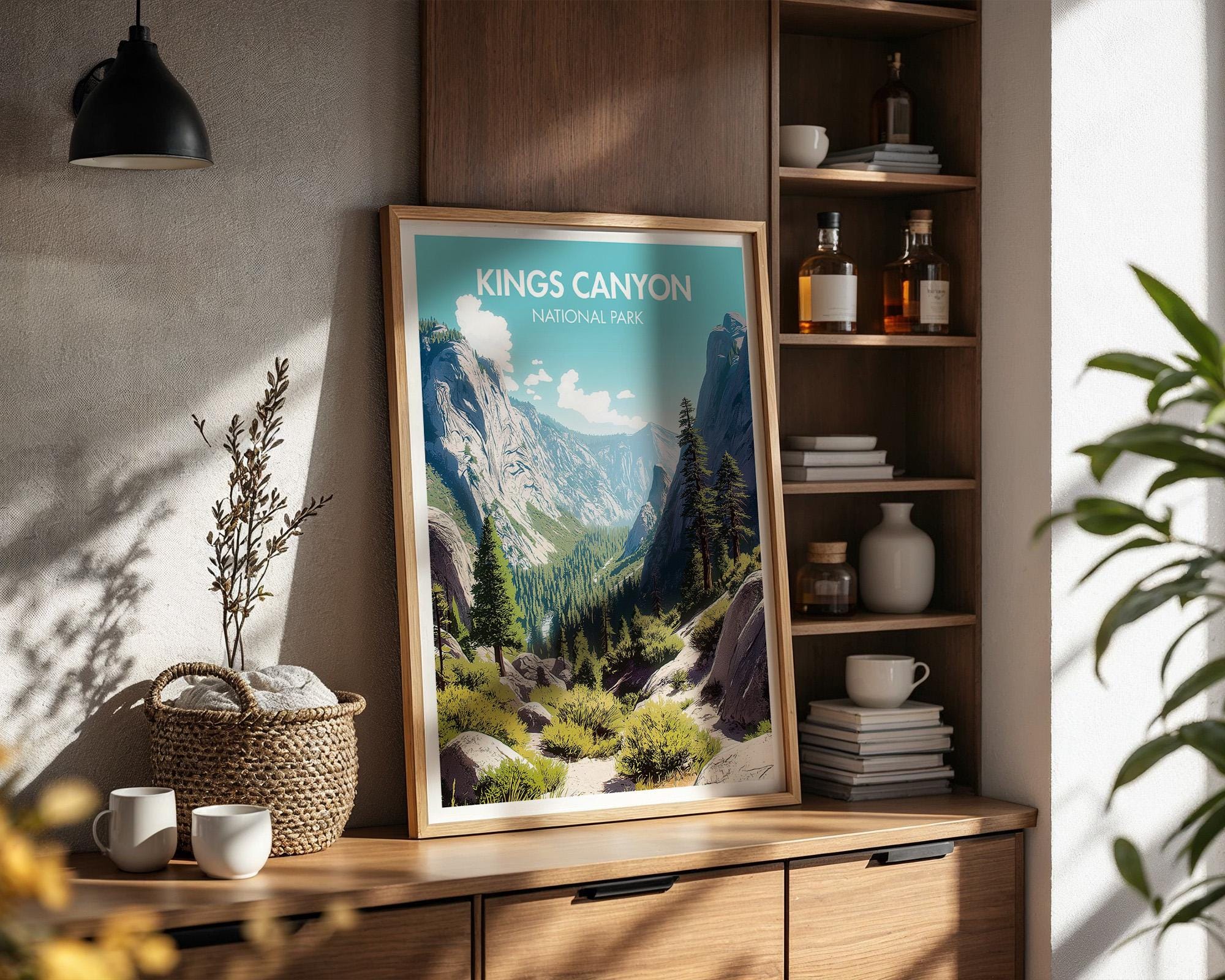 Kings Canyon National Park Poster