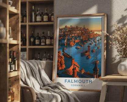 Falmouth Poster - WanderWall