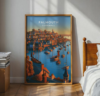 Falmouth Poster - WanderWall