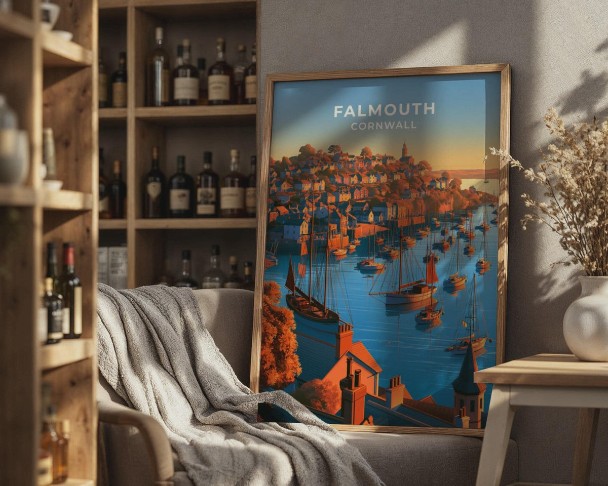 Falmouth Poster - WanderWall