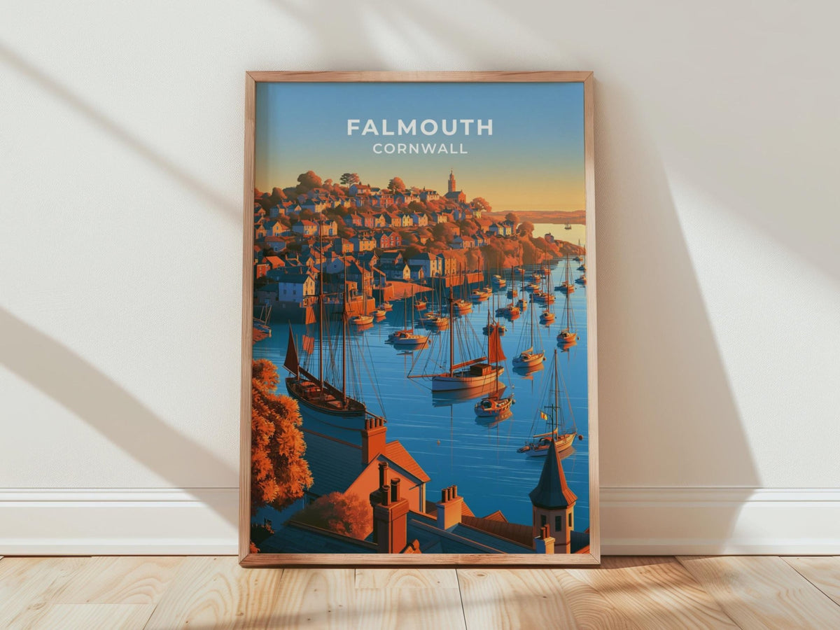 Falmouth Poster - WanderWall