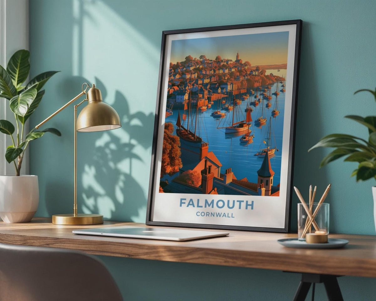 Falmouth Poster - WanderWall