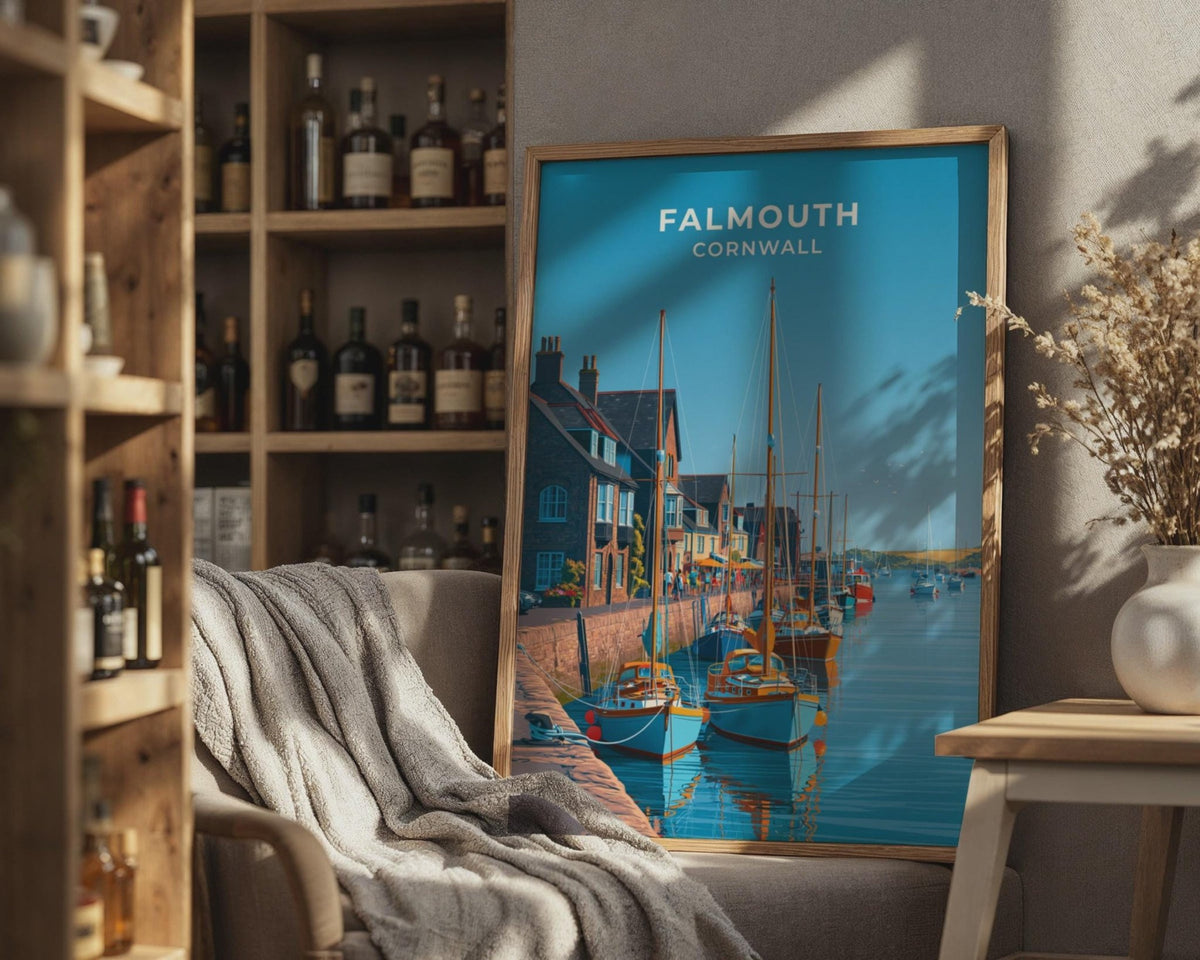 Falmouth Poster - WanderWall