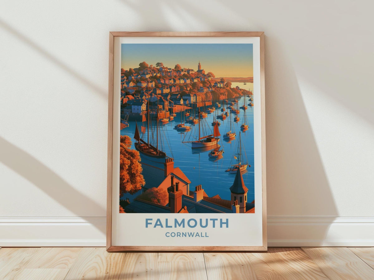 Falmouth Poster - WanderWall