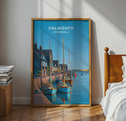 Falmouth Poster - WanderWall