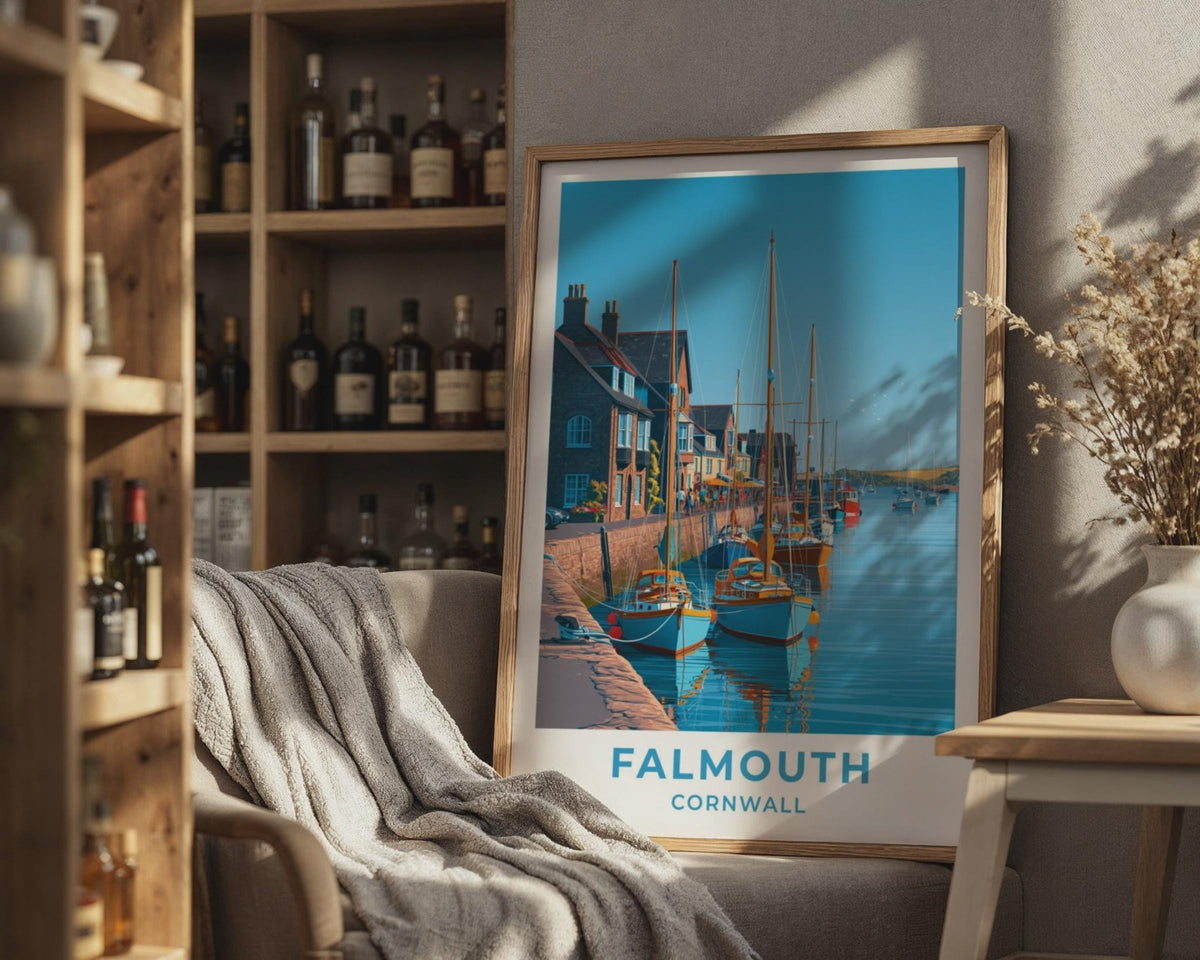 Falmouth Poster - WanderWall