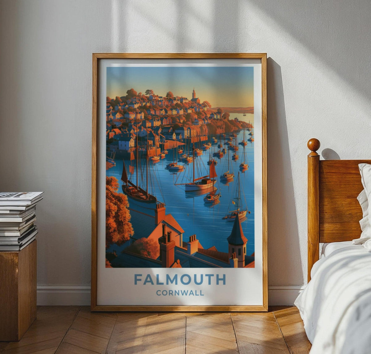Falmouth Poster - WanderWall