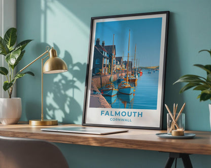 Falmouth Poster - WanderWall