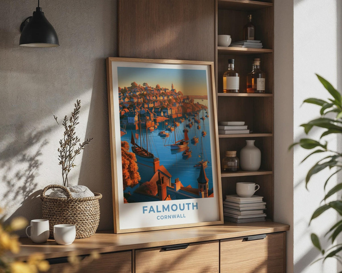 Falmouth Poster - WanderWall