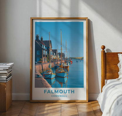 Falmouth Poster - WanderWall