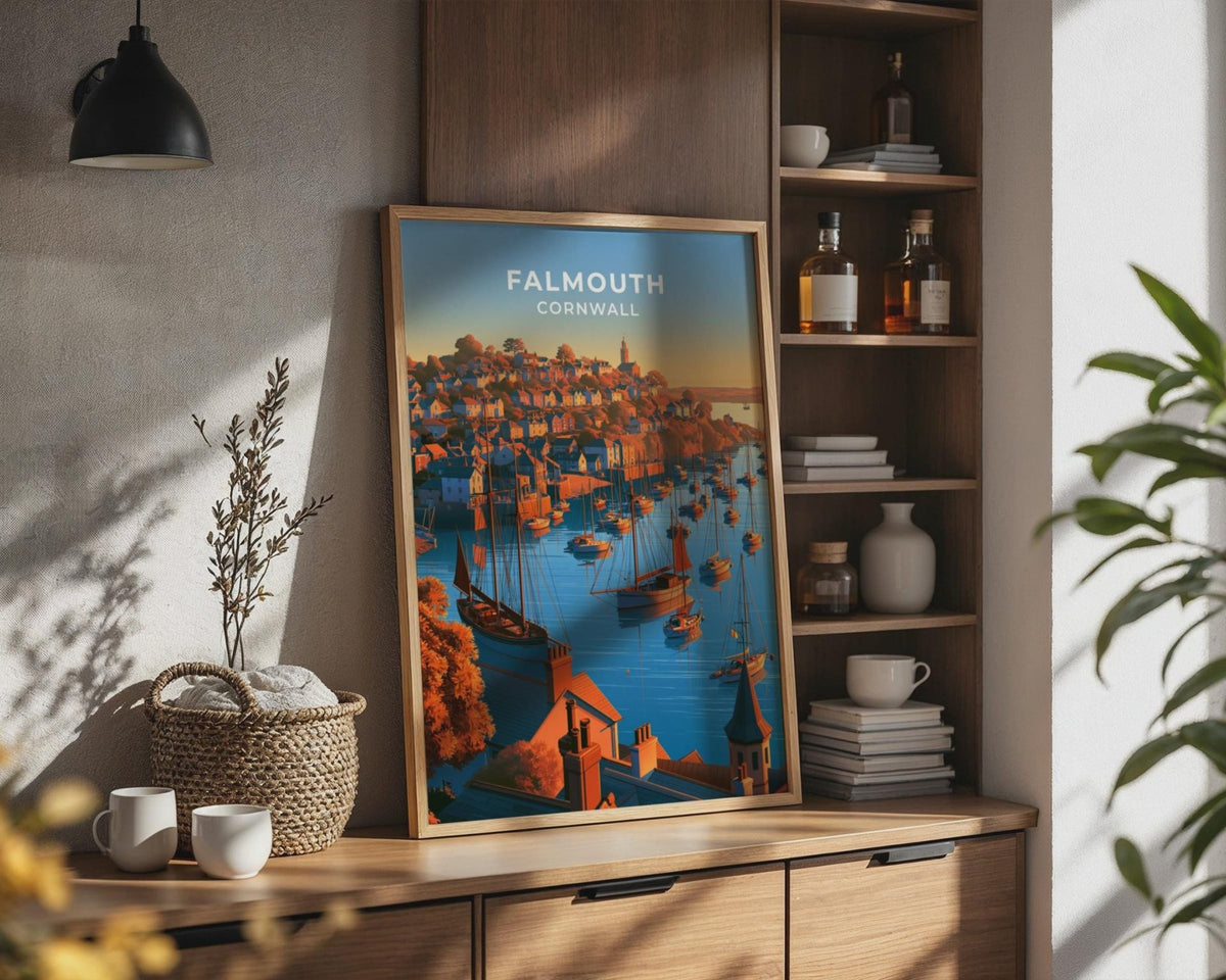 Falmouth Poster - WanderWall