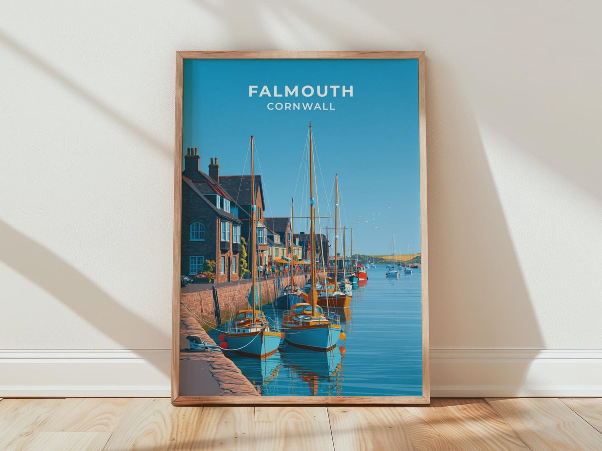Falmouth Poster - WanderWall