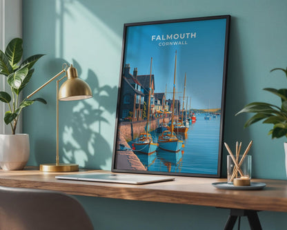 Falmouth Poster - WanderWall