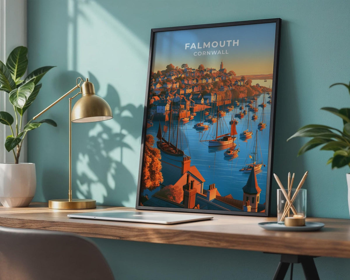 Falmouth Poster - WanderWall