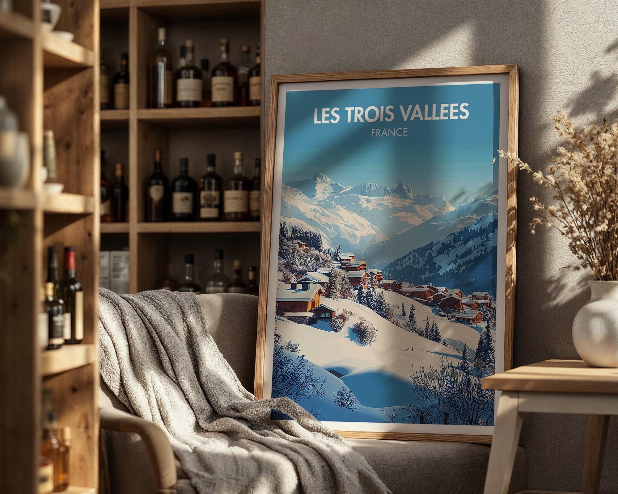 Les Trois Vallees Poster