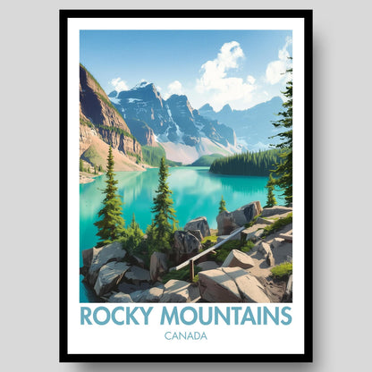 Rocky Mountains Poster