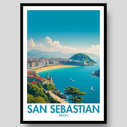 San Sebastián Poster