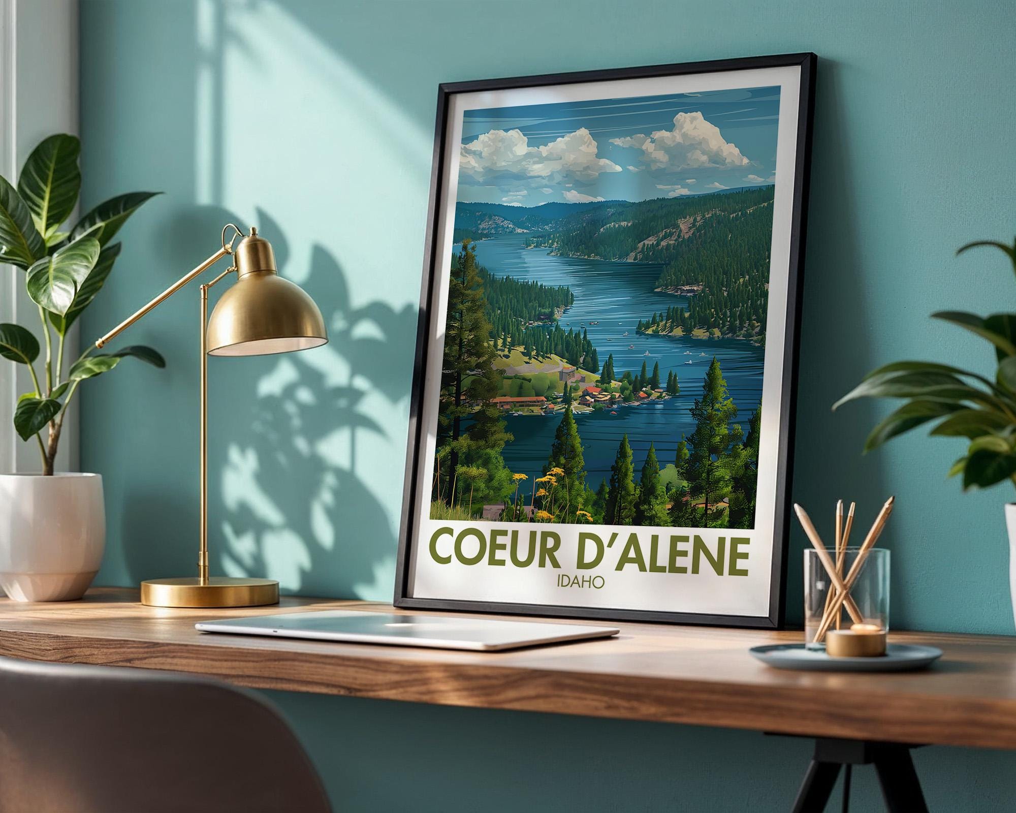 Coeur d���Alene Poster