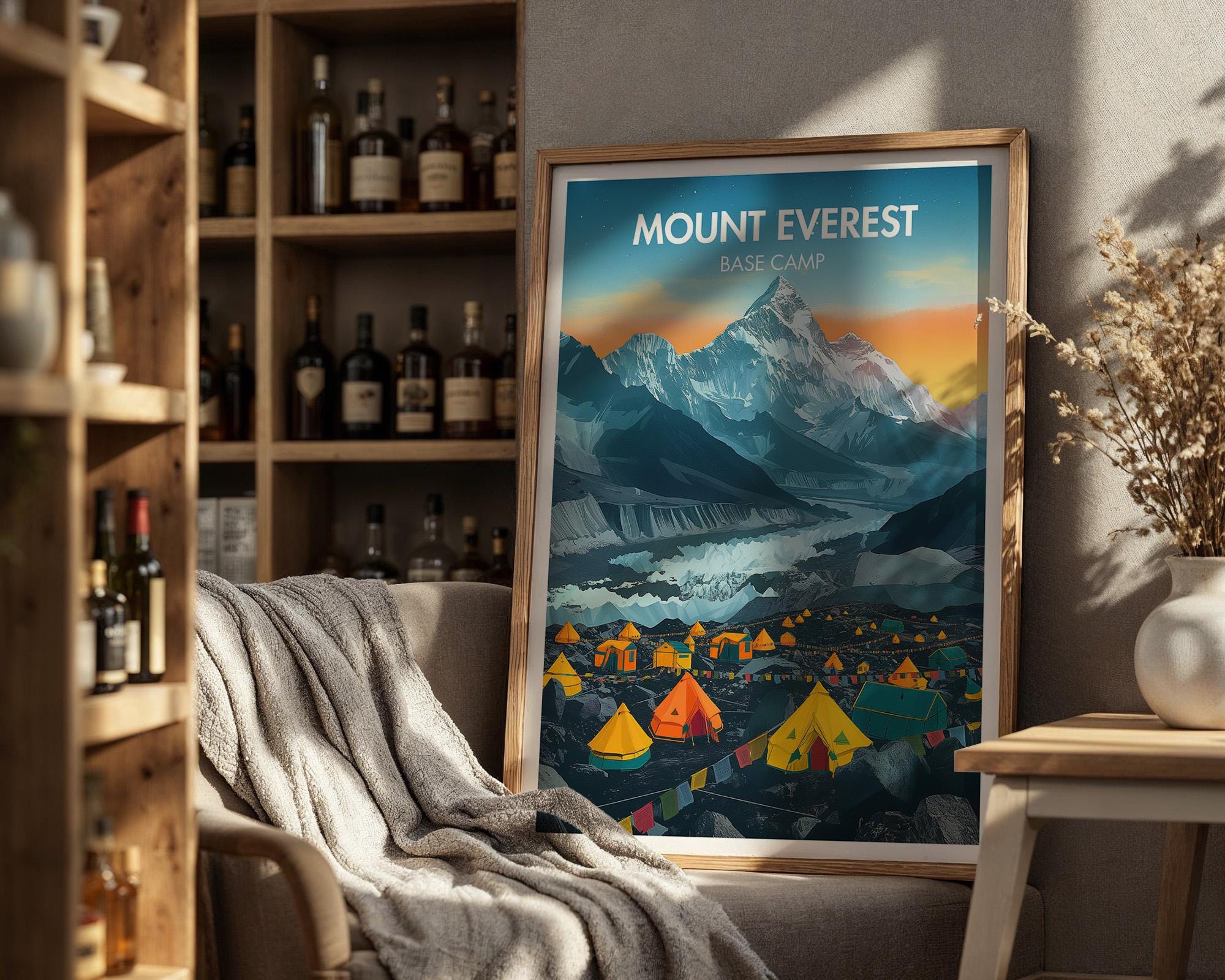 Mount Everest Base Camp Poster