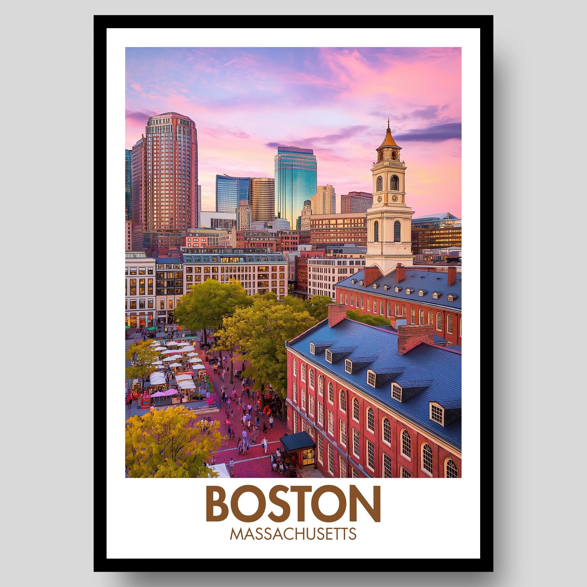 Boston Poster