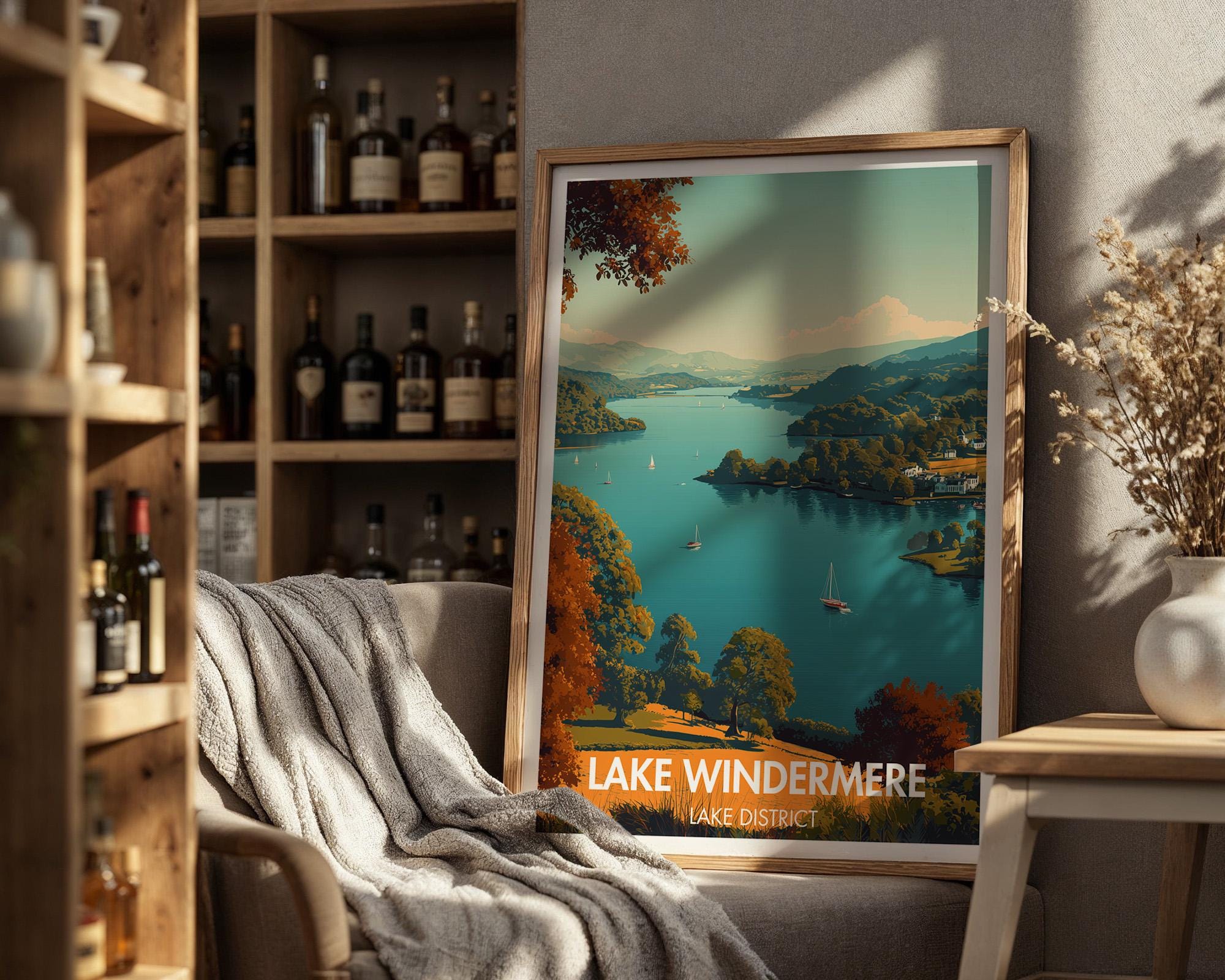 Lake Windermere Poster