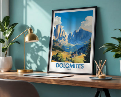Dolomites Poster