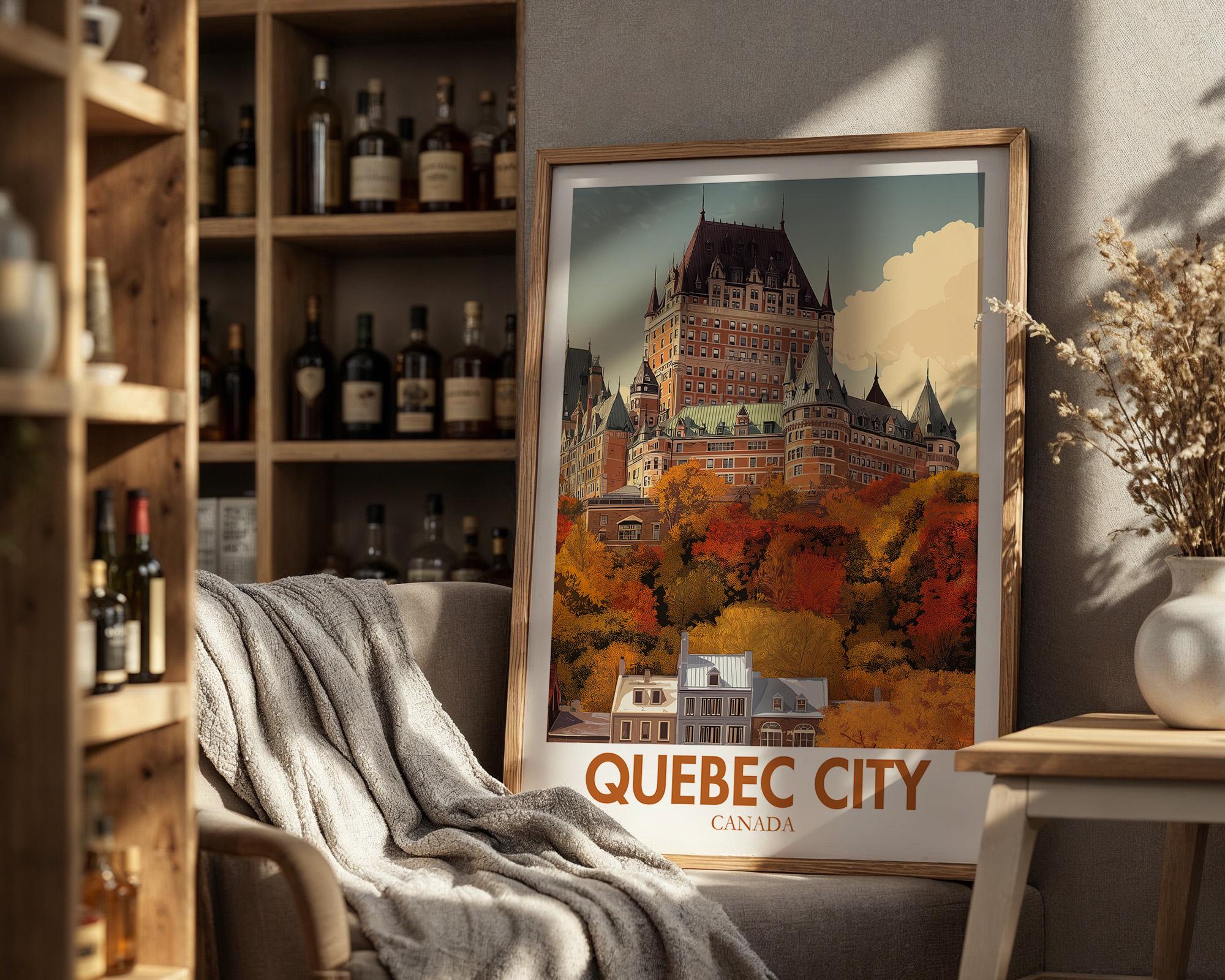 Quebec City Poster