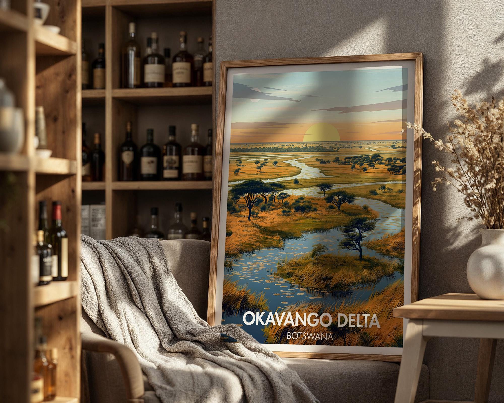 Okavango Delta Poster