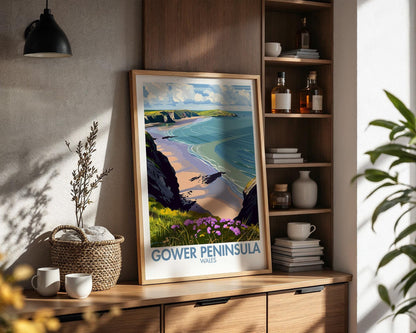 Gower Peninsula Poster
