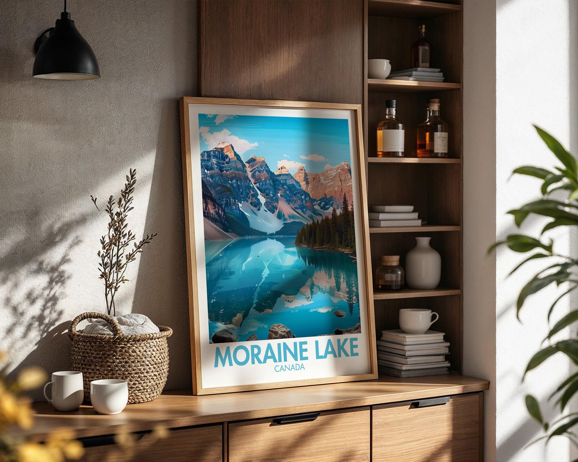 Moraine Lake Poster