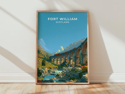 Fort William Poster - WanderWall