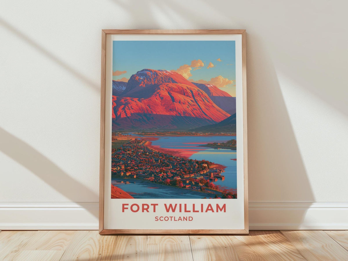 Fort William Poster - WanderWall