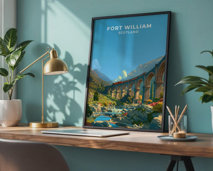 Fort William Poster - WanderWall