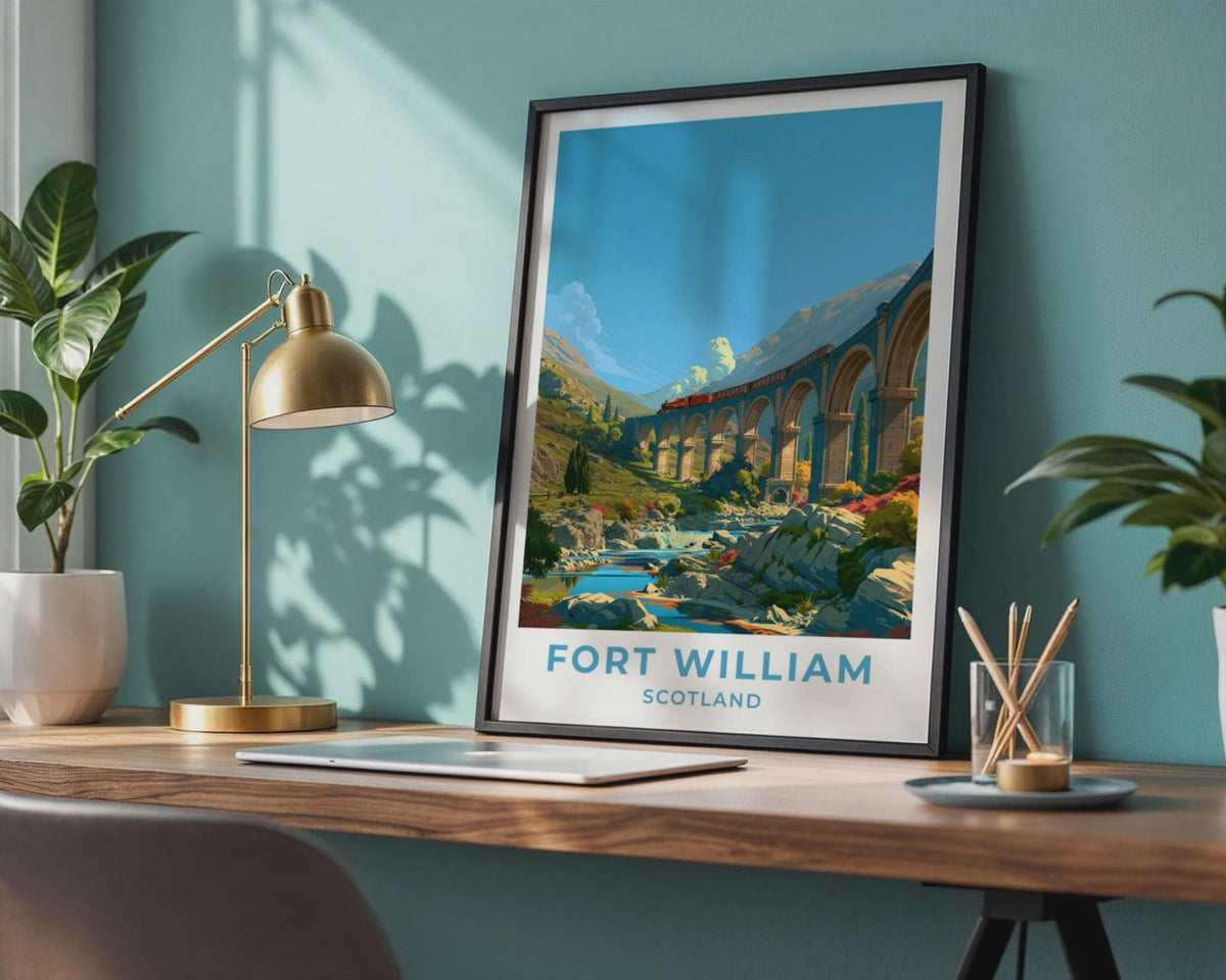 Fort William Poster - WanderWall