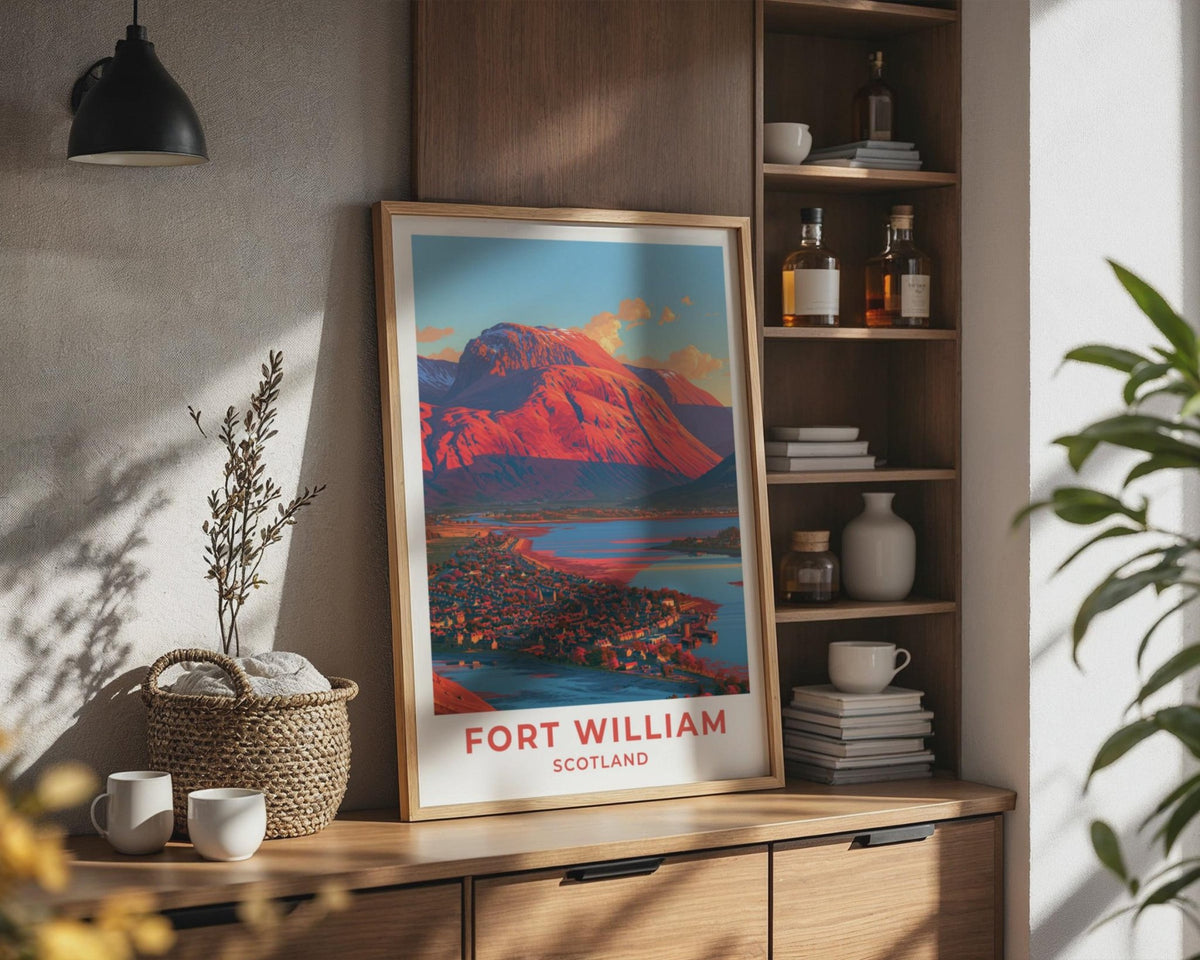 Fort William Poster - WanderWall