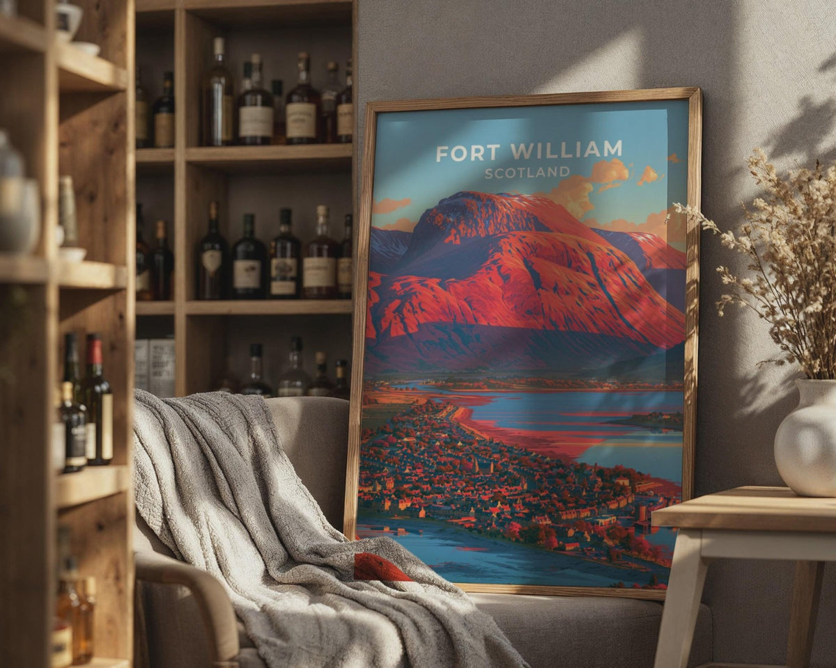 Fort William Poster - WanderWall