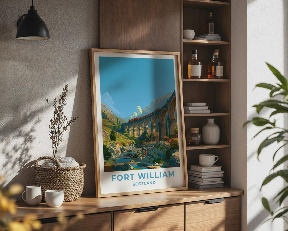 Fort William Poster - WanderWall
