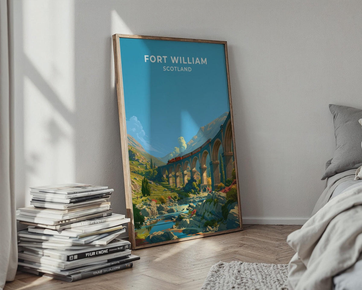 Fort William Poster - WanderWall