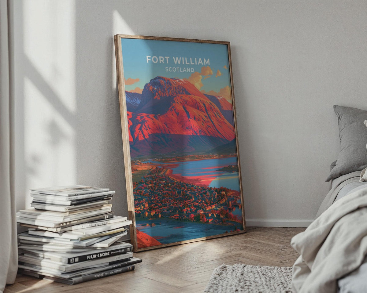 Fort William Poster - WanderWall
