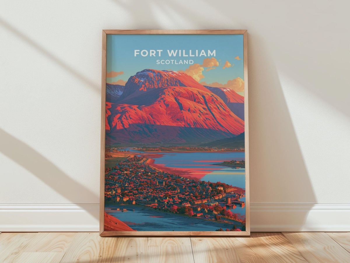 Fort William Poster - WanderWall