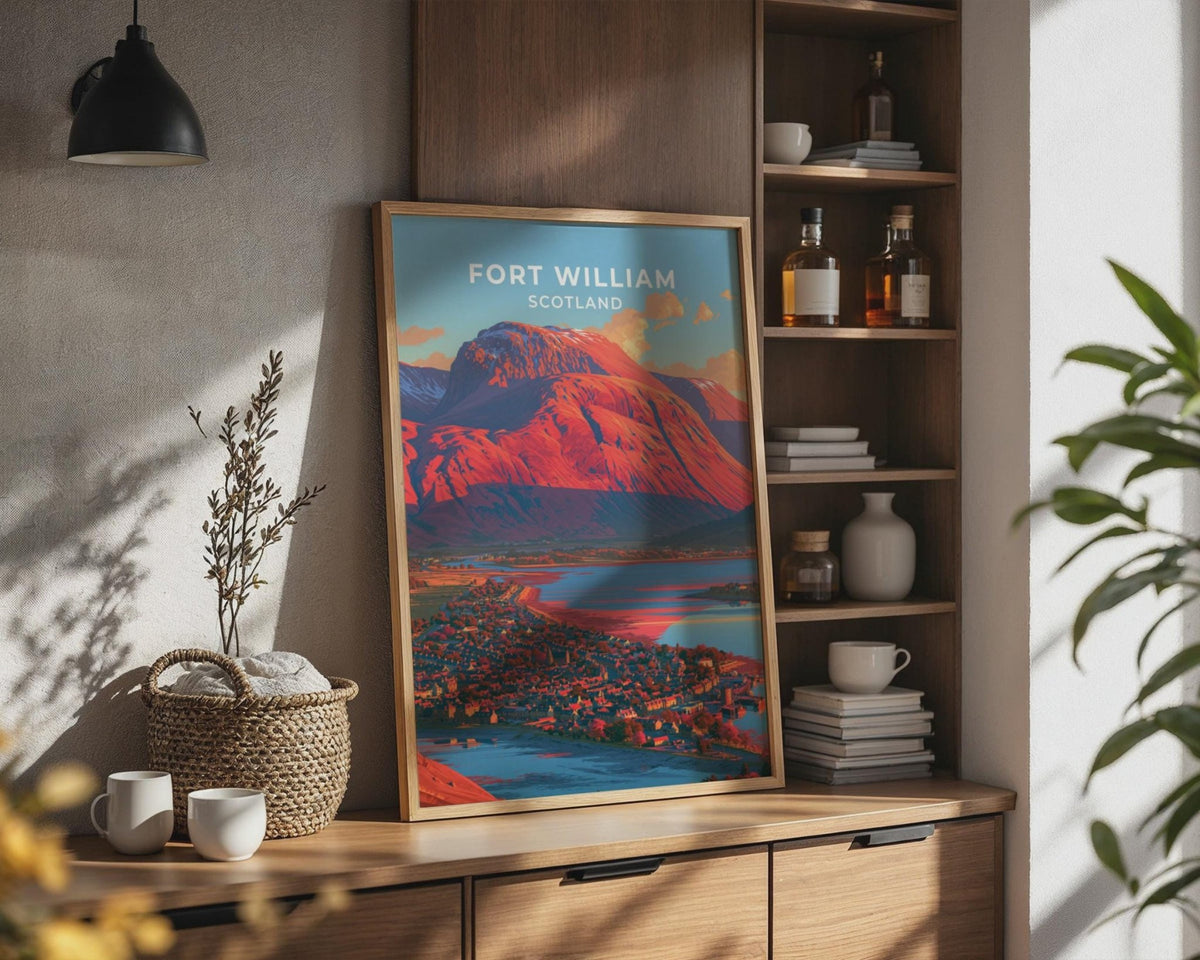 Fort William Poster - WanderWall