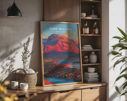 Fort William Poster - WanderWall