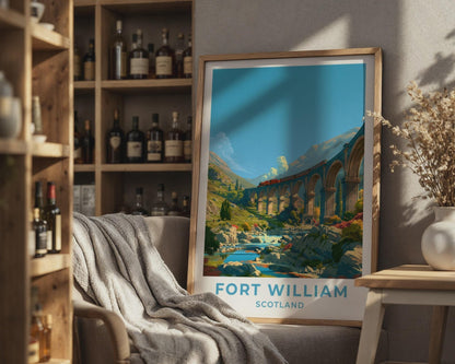 Fort William Poster - WanderWall