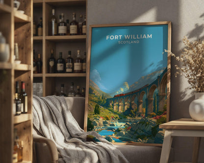 Fort William Poster - WanderWall