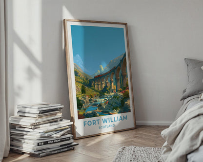 Fort William Poster - WanderWall