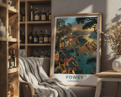 Fowey Poster - WanderWall